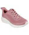 Skechers Women's Bobs Sport Squad In Rose