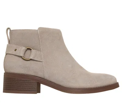 Skechers Women's Bobs Wander Luxe - Urban Step Bootie Shoes In Neutral