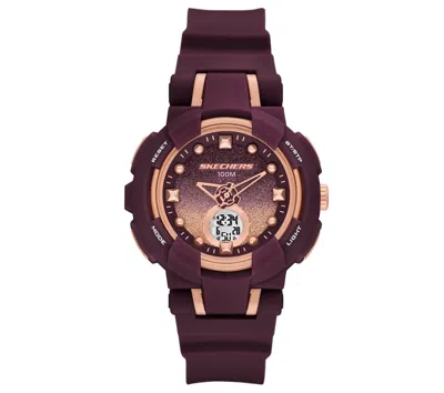 Skechers Women's Brynwood Watch In Purple