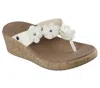 Skechers Women's Cali Arch Fit Wedge Sandal In Rare Blossom In Multi