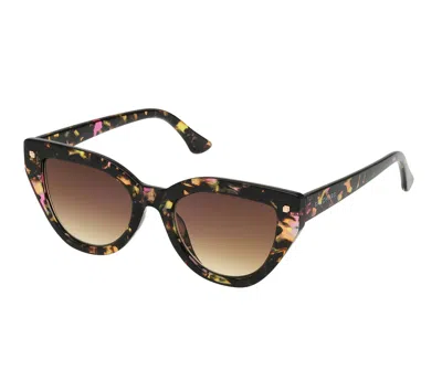 Skechers Women's Cat Eye Sunglasses In Brown