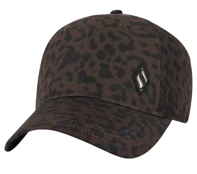 Skechers Women's Cheetah Baseball Hat In Red