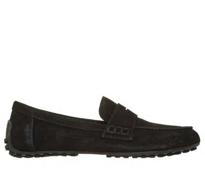 Skechers Women's Cleo Driver - Smooth Lane Loafer Shoes In Black