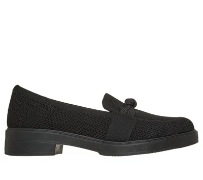 Skechers Women's Cleo Taylor - Love Me Knot Loafer Shoes In Black
