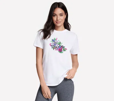 Skechers Women's Colors Of Life T-shirt In White