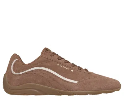 Skechers Women's Court Racer - City Belle Sneaker In Brown