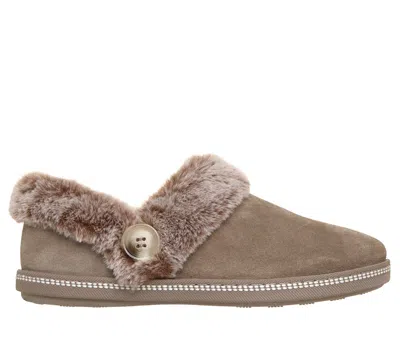 Skechers Women's Cozy Campfire - French Toast 2 Slipper In Taupe