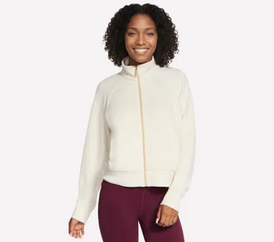 Skechers Women's Cozy Luxe Jacket In White
