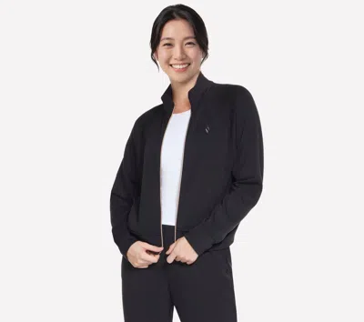 Skechers Women's Cozy Luxe Jacket In Black
