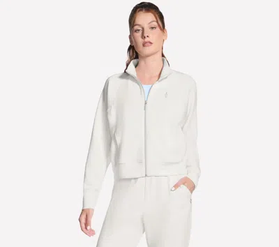 Skechers Women's Cozy Luxe Jacket In White