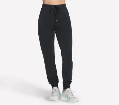 Skechers Skechluxe Elevate Joggers In Black
