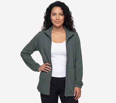 Skechers Women's Cozy Luxe Tunic Top Jacket In Multi