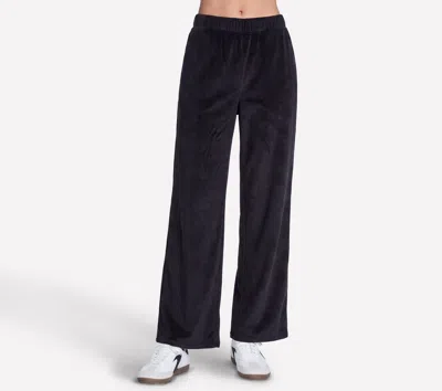 Skechers Women's Cozy Luxe Velour Pants In Blue