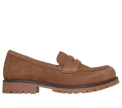 Skechers Women's Cypress - Chic Surge Loafer Shoes In Brown