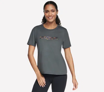 Skechers Women's Dazzle Ss T-shirt In Multi
