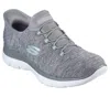 Skechers Women's Dazzling Haze Shoe - Medium In Gray/multi In Multi