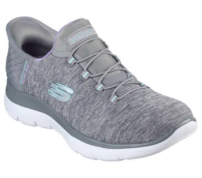 Skechers Women's Dazzling Haze Shoe - Medium In Gray/multi