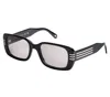 Skechers Women's Elevated Rectangle 3 Line Sunglasses In Pattern
