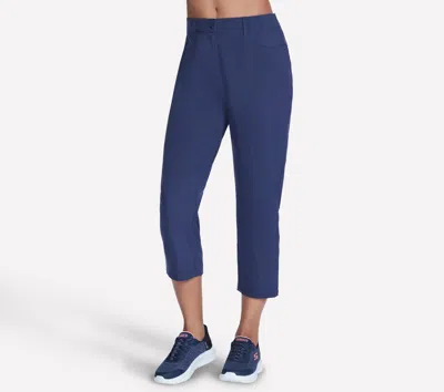 Skechers Women's Fairway Midcalf 5 Pocket Pants In Blue