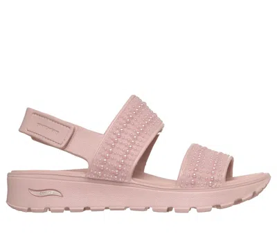 Skechers Women's Foamies: Arch Fit Footsteps - Pearl Sandals In Pink
