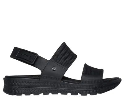 Skechers Women's Foamies: Arch Fit Footsteps - Sunny Days Sandals In Black