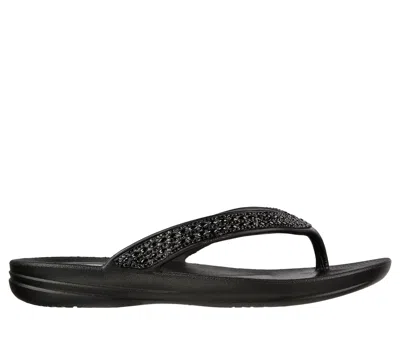Skechers Women's Foamies: Glitzy Sandals In Black