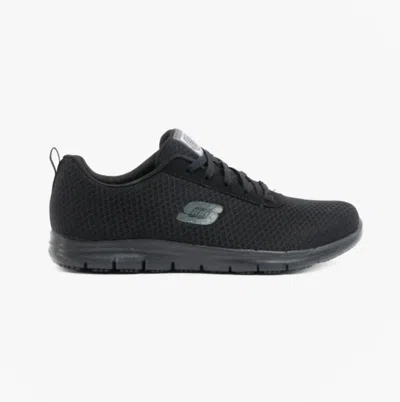 Skechers Women's Ghenter Sr Shoes In Black