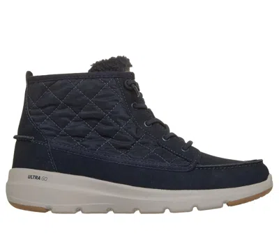Skechers Women's Glacial Ultra - Marley Boots In Blue
