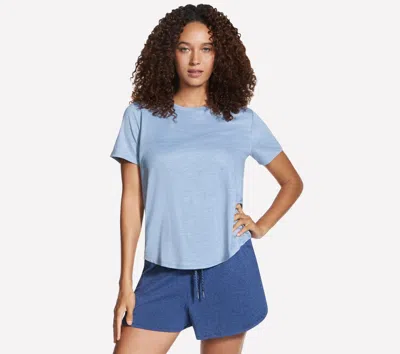 Skechers Women's Go Dri Swift T-shirt In Blue