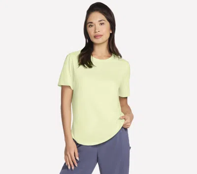 Skechers Women's Go Dri Swift T-shirt In Yellow