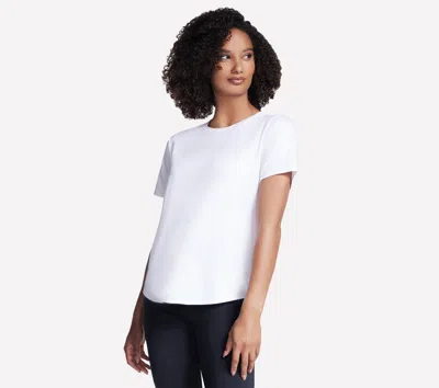 Skechers Women's Go Dri Swift T-shirt In White