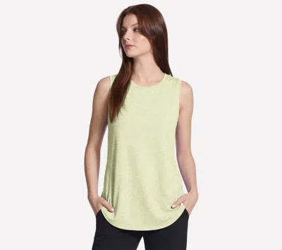 Skechers Women's Go Dri Swift Tunic Tank Top In Green