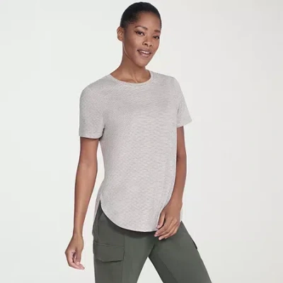 Skechers Women's Go Dri Swift Tunic Tee In Brown