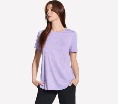 Skechers Women's Go Dri Swift Tunic T-shirt In Purple