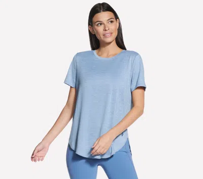 Skechers Go Dri Swift Tee In Blue