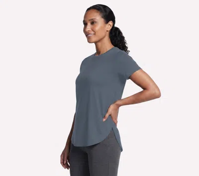 Skechers Women's Go Dri Swift Tunic T-shirt In Gray