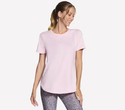 Skechers Women's Go Dri Swift Tunic T-shirt In Pink