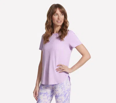 Skechers Women's Go Dri Swift Tunic T-shirt In Purple