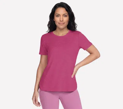 Skechers Women's Go Dri Swift Tunic T-shirt In Pink