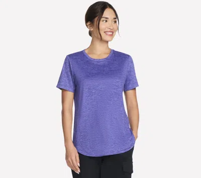 Skechers Women's Go Dri Swift Tunic T-shirt In Purple