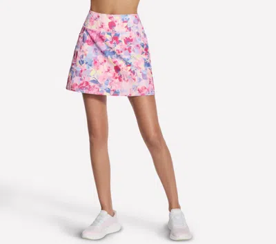 Skechers Women's Go Flex 16 Inch Printed Skort In Pink