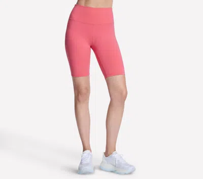 Skechers Women's Go Flex Slim 8 Inch Short In Pink