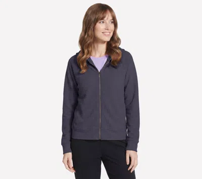 Skechers Women's Go Luxe Ottoman Jacket In Blue