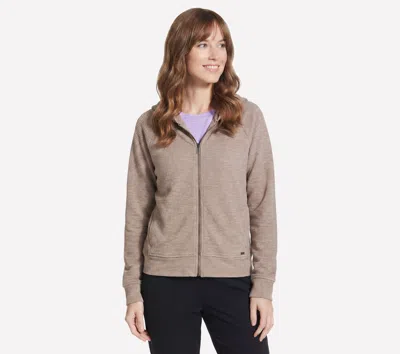 Skechers Women's Go Luxe Ottoman Jacket In Neutral