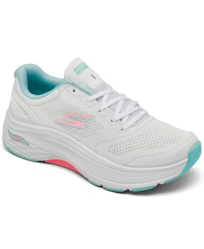 Skechers Women's Go Run Max Cushioning Arch Fit In White