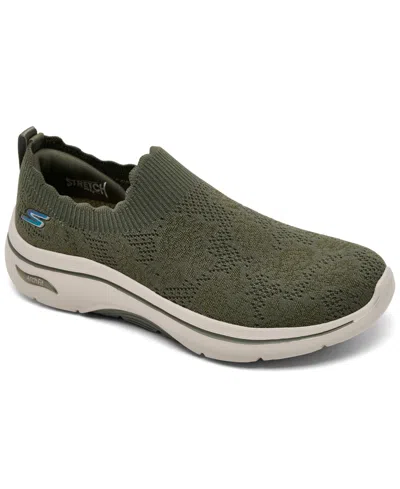 Skechers Women's Go Walk Arch Fit 2.0 In Green