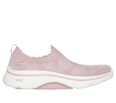 Skechers Women's Go Walk Arch Fit 2.0 - Rosa Linda Slip-on Shoes In Purple