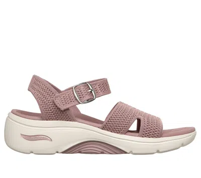 Skechers Women's Go Walk Arch Fit 2.0 - Sage Sandals In Purple