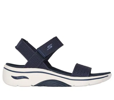 Skechers Women's Go Walk Arch Fit 2.0 Sandals - Annie In Blue