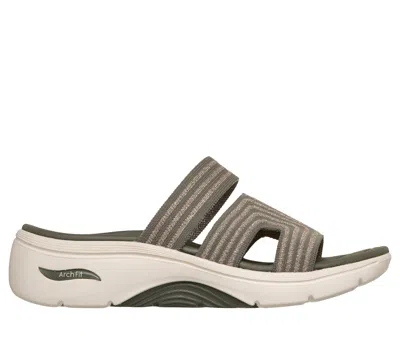 Skechers Women's Go Walk Arch Fit 2.0 Sandals - Leila In Multi